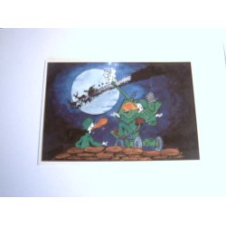 Sjovt milit&aelig;r postkort.