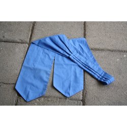 UN-Barett mit Emblem der UN + Schal