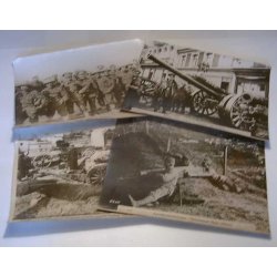 Originale fotos fra 1.verdenskrig - 4 stk.
