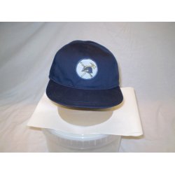 ''Brandmandskasket'' i m&oslash;rkebl&aring; m/stofm&aelig;rke