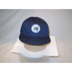 ''Brandmandskasket'' i mørkeblå m/stofmærke