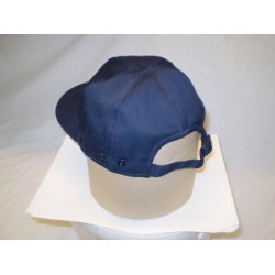 ''Brandmandskasket'' i m&oslash;rkebl&aring; m/stofm&aelig;rke