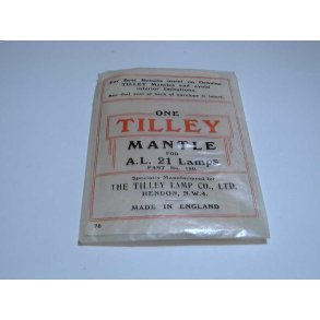 TILLEY mantle f. A.L.21 Lamps.