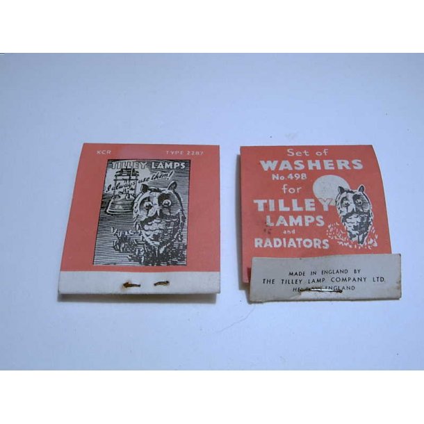 Set of washers for Tilley lamps.