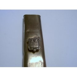 Rest af k&aring;rdeskede med smukt v&aring;benskjold.