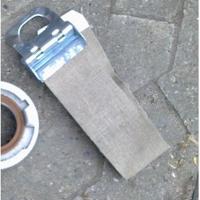 Slangebind i webbing