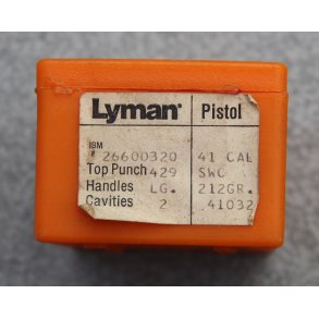 Bullet mould Lyman cal. 41/212 grains - 2 Cavities