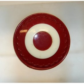 CIVILFORSVARET - Kokarde, plast